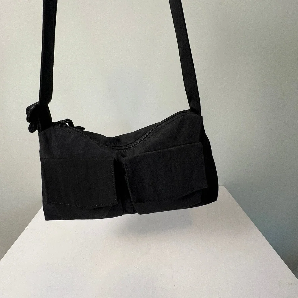 Levi's Crossbody Bag Unisex OS Black Utility Cargo Shoulder Bag Streetwear